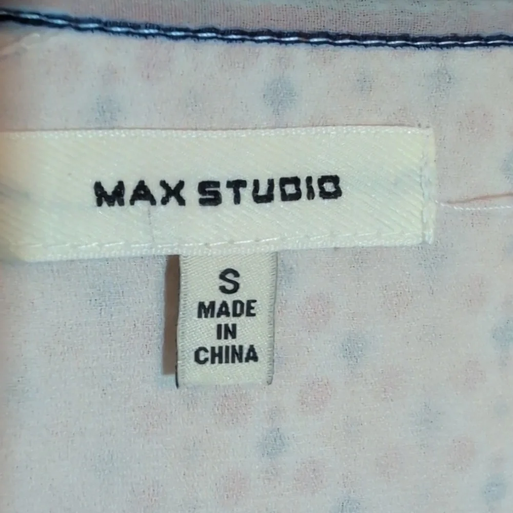 Max Studio Sleeveless Flounce Dress Size S - Picture 4 of 8
